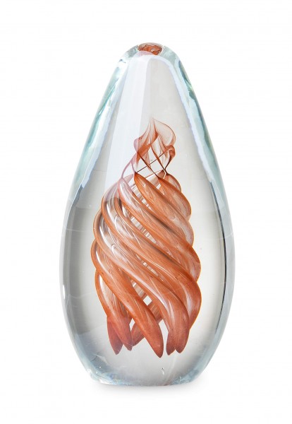 YAYA Fire swirl paperweight